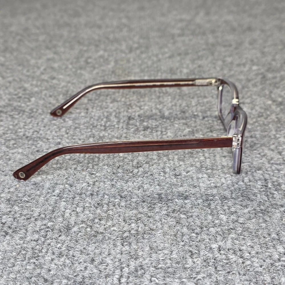 Muse Corvallis Brown/Clear‎ Rectangle 35-002010 Eyeglasses Frames 50-17-140